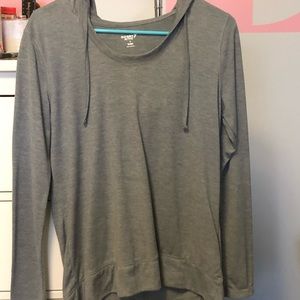 Old Navy grey workout hoodie
